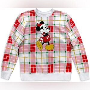 Disney Store Mickey Christmas Sweatshirt